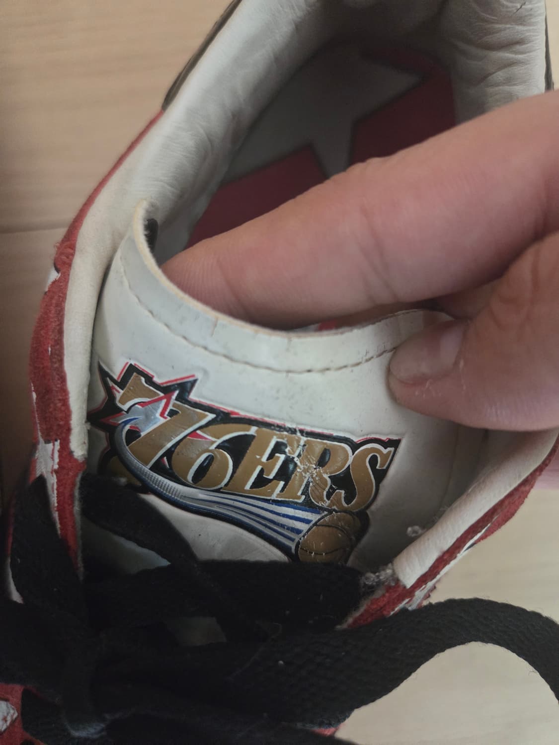 (파손상품)초휘귀 스니커즈 아디다스 캠퍼스2 NBA 시리즈 76ers 상품이미지3