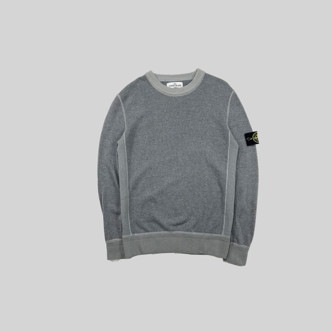 2013 AW 스톤 아일랜드 그레이 니트 상품이미지1