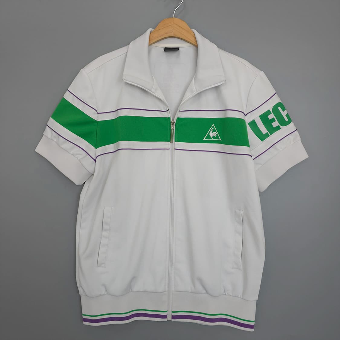 르꼬끄 반집업 트랙탑 반팔 자켓 105 상품이미지1