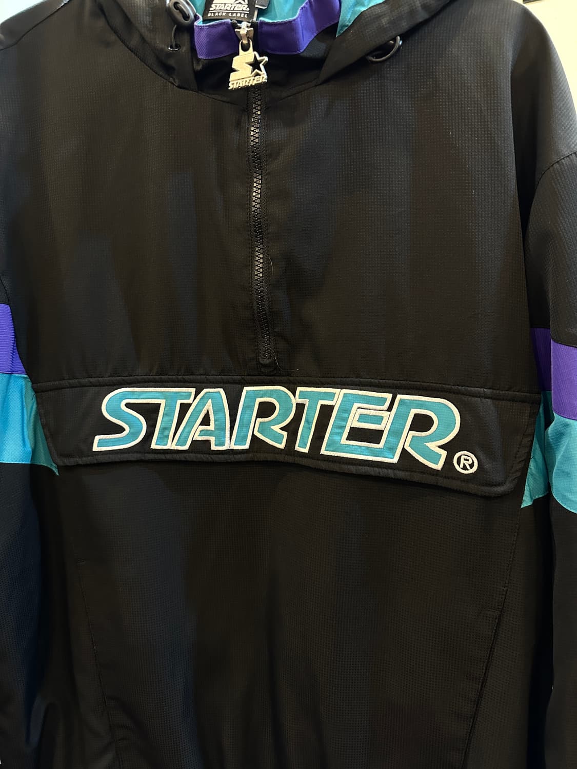 스타터 블랙라벨 반집업 아노락 바람막이 M 상품이미지2