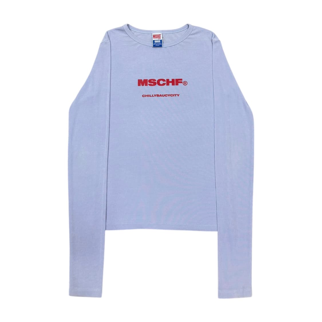 미스치프 롱슬리브 쭉티 긴팔티 라벤더 퍼플 M 상품이미지1