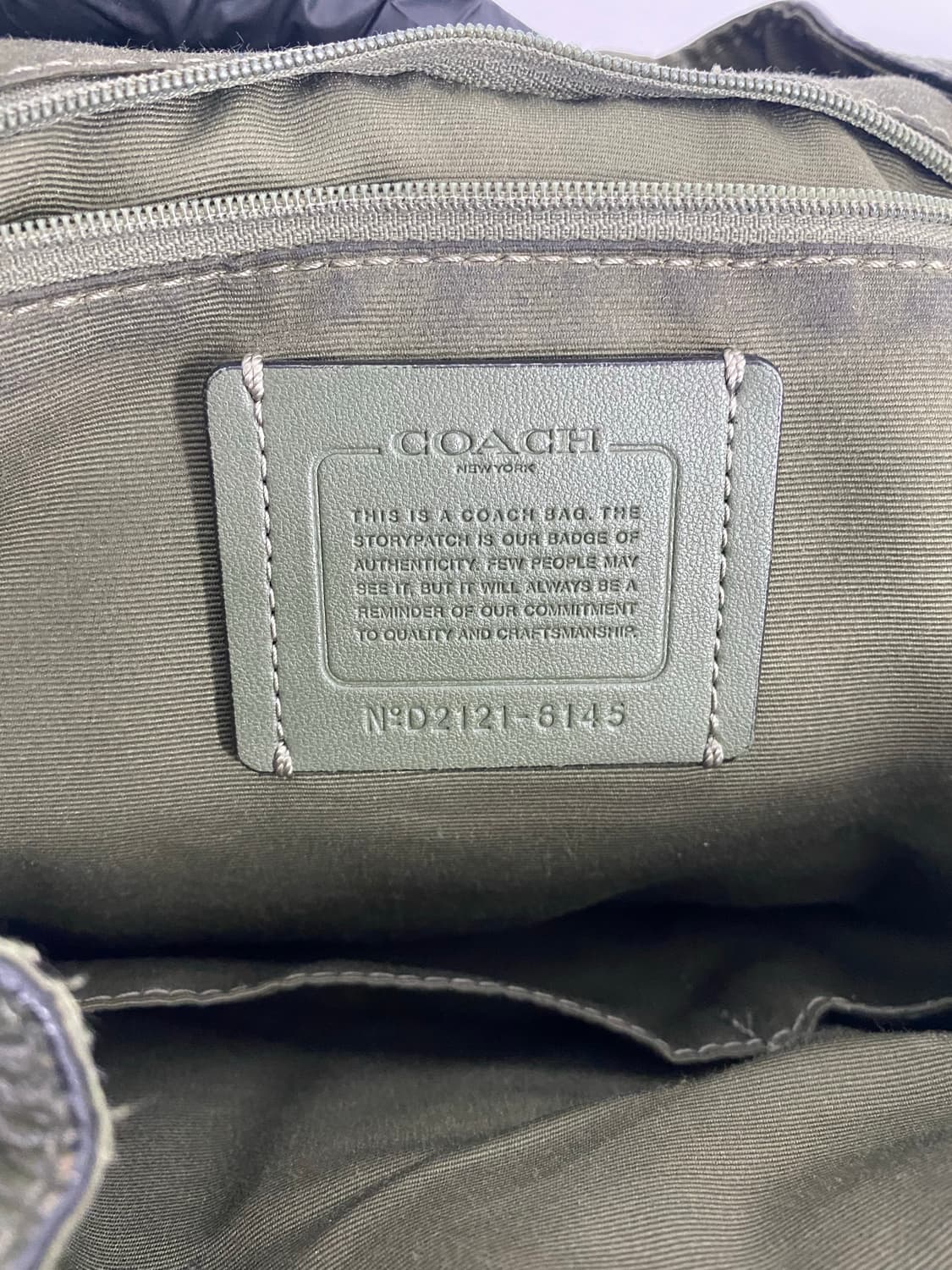 코치 레더 페니 백팩 <82> 상품이미지7