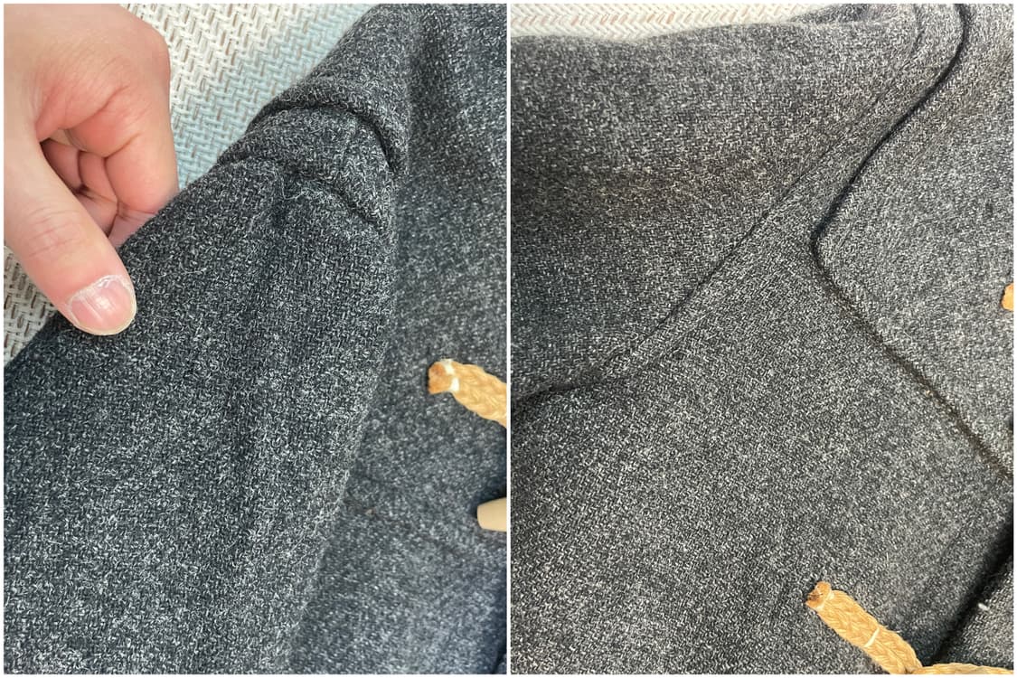 카반 드 주카 로프 토글 후드 더플 코트 상품이미지6