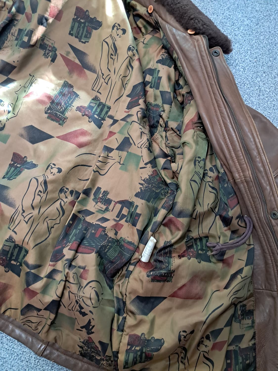 빈티지 양가죽  자켓 상품이미지4