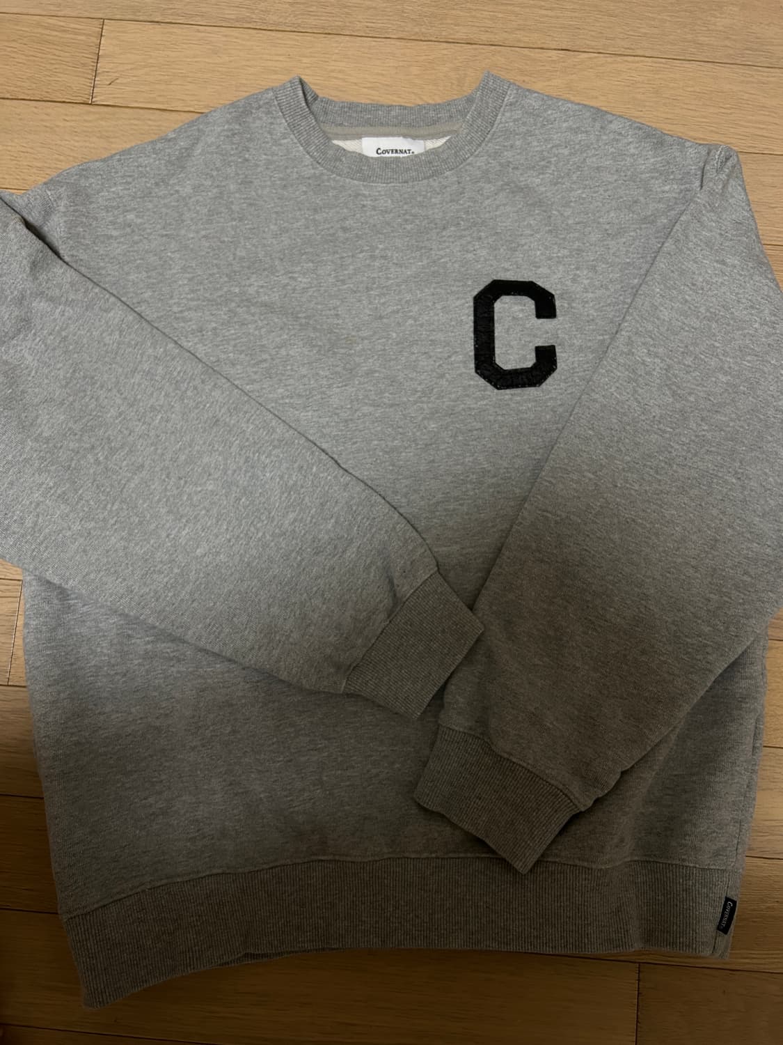 커버낫그레이맨투맨 엠 상품이미지1