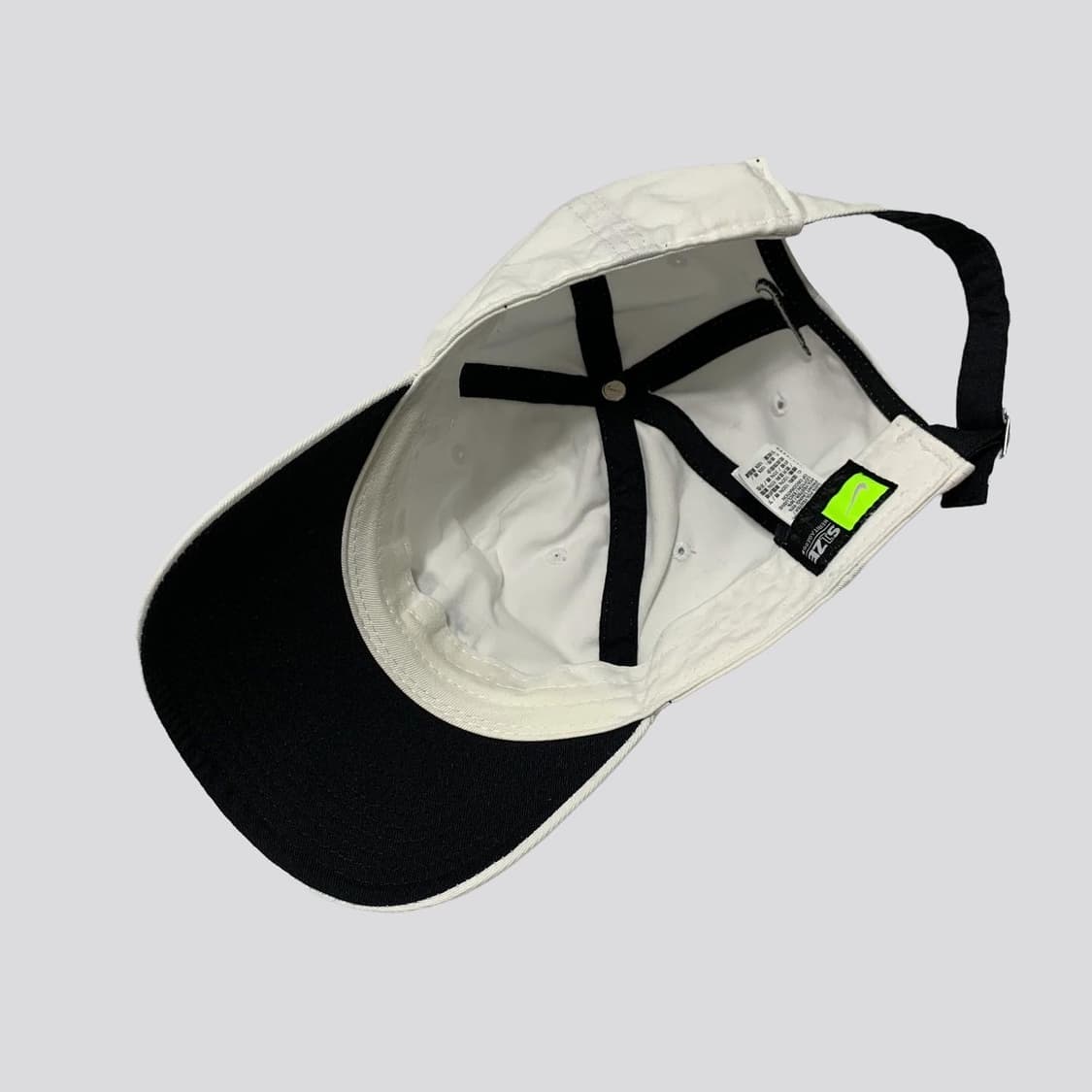 나이키 화이트 저스트두잇 볼캡 모자 상품이미지4