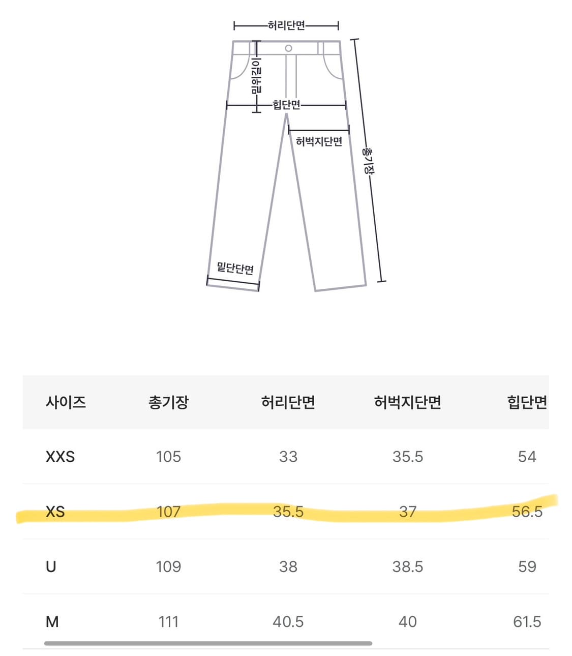 어반드레스 카모팬츠 Side Big Cargo Pants CAMO XS 상품이미지2