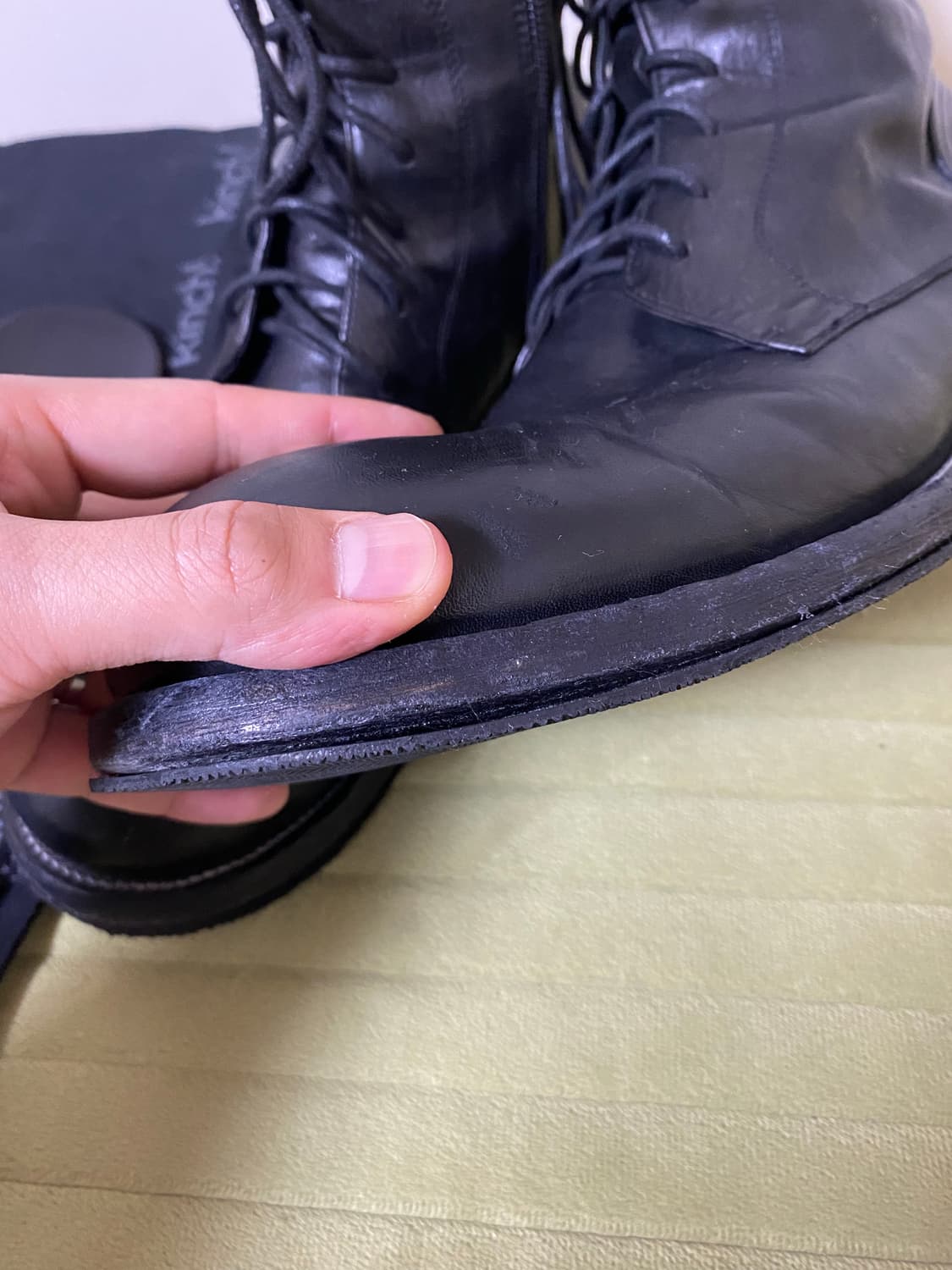 킨치 512 (a) 풀그레인 홀스레더 부츠 280 상품이미지8