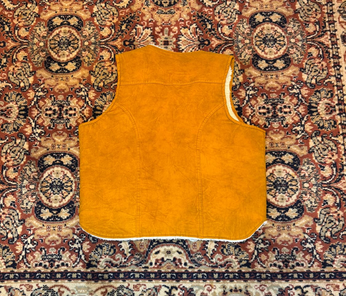 80~90's USA빈티지 랭글러 쉐르파 베스트 "XL" 상품이미지5