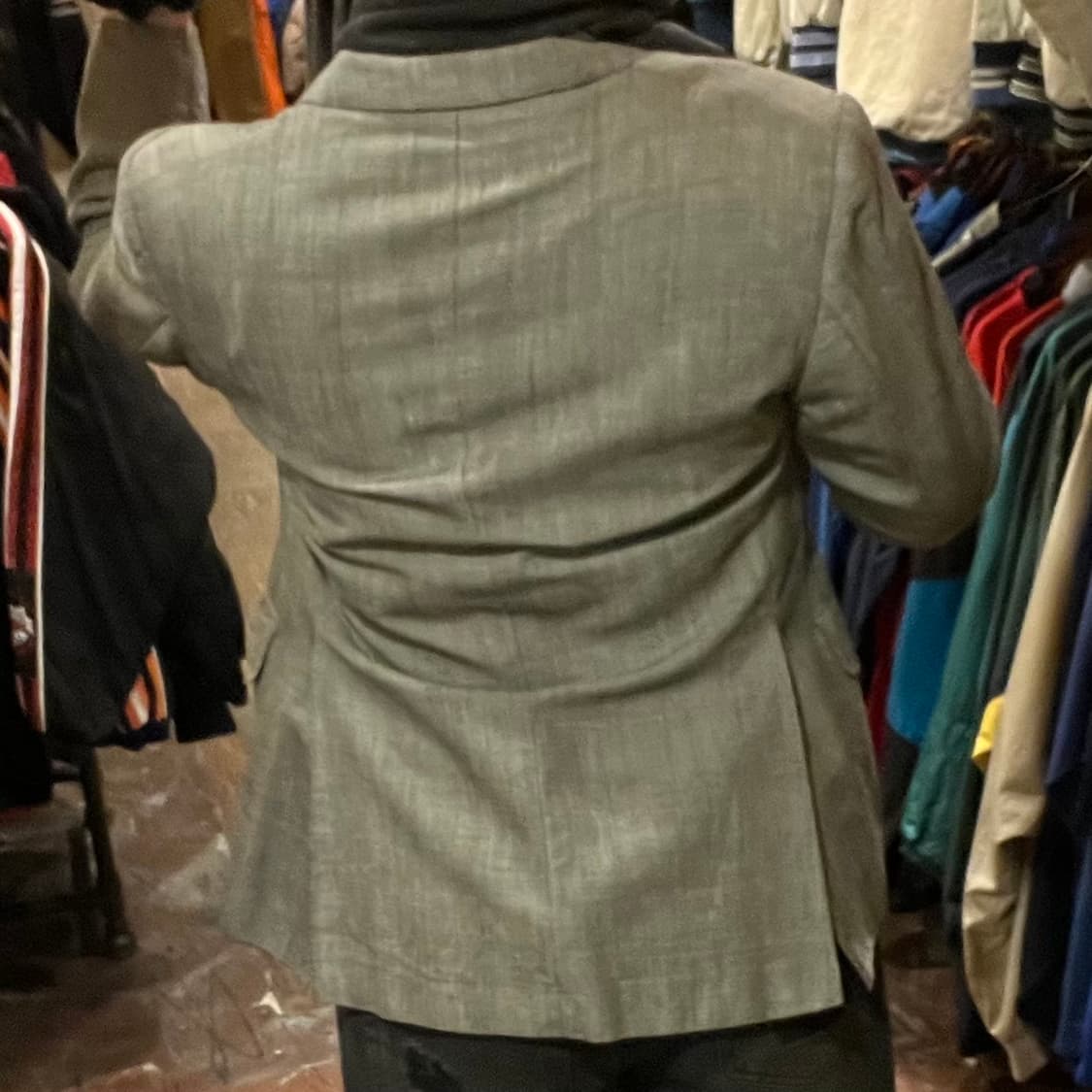 [HI] 빈티지 블레이져 자켓 그레이 상품이미지5