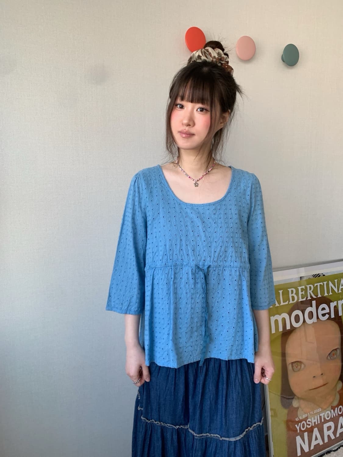 sarah blue tunic 상품이미지3
