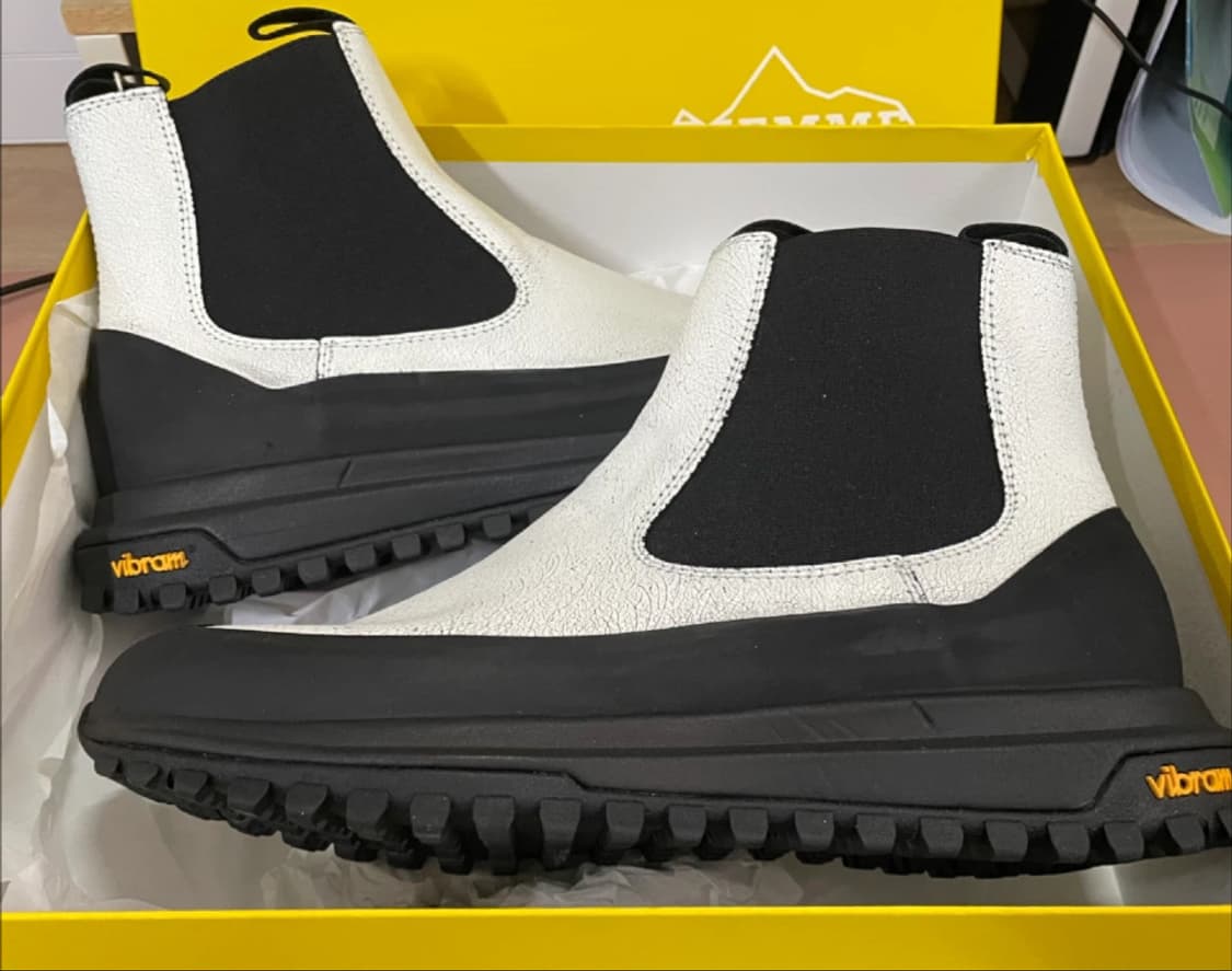 디에메(DIEMME) 화이트 라몬 첼시 부츠 43(280) 상품이미지5