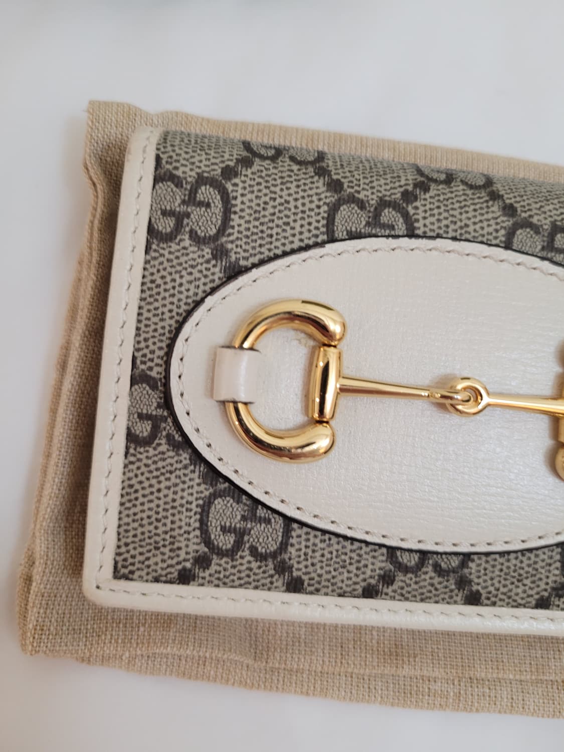 (새상품급) 구찌 홀스빗 1955 카드케이스 지갑 상품이미지4