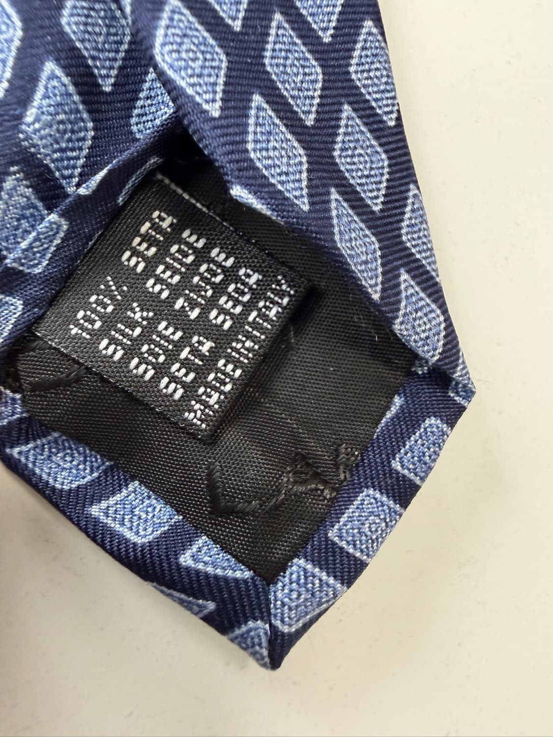 란셀(LANCEL) 패턴 실크 넥타이 9.3cm 상품이미지7