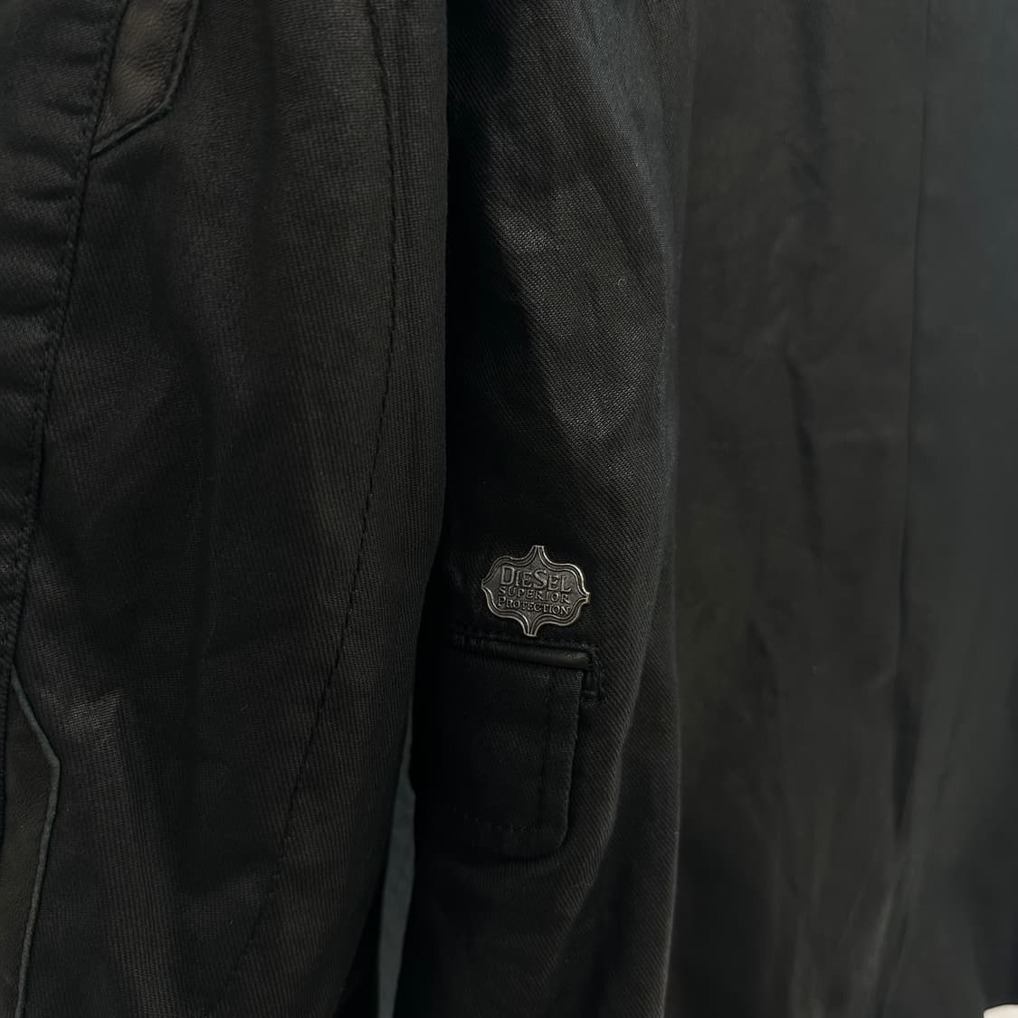 디젤 양가죽 디자인 코팅 자켓 상품이미지9