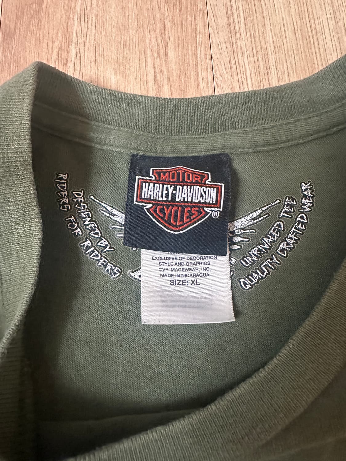 할리 반팔 올리브(올리브/XL) 상품이미지3