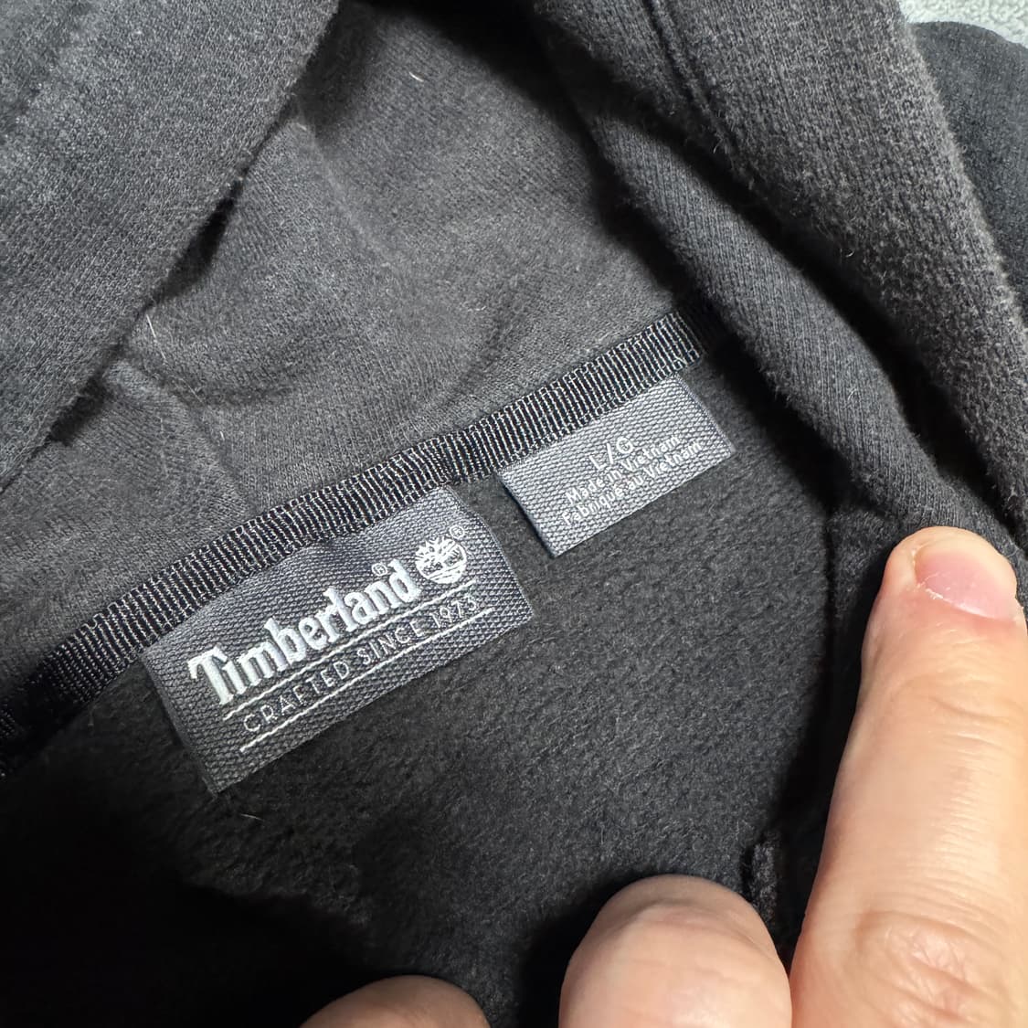 팀버랜드 빅로고 후드티 상품이미지4