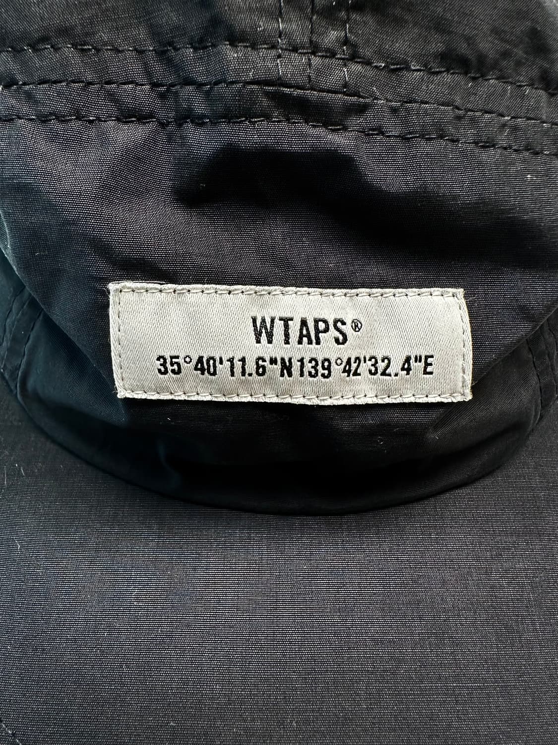 Wtaps 캡 모자 블랙 판매 상품이미지6