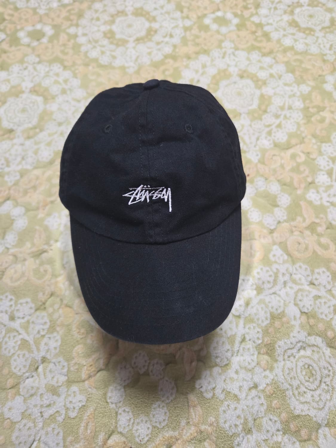 스투시 블랙 볼캡 모자 상품이미지1