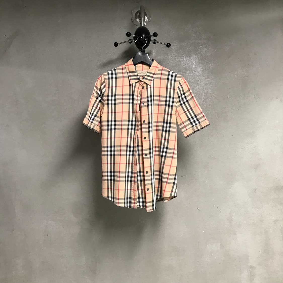 버버리 브릿 반팔 셔츠 S 상품이미지1