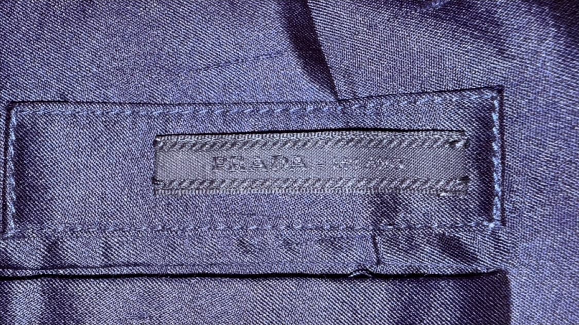 프라다 정품 네이비 본딩 트라우저 42 상품이미지7