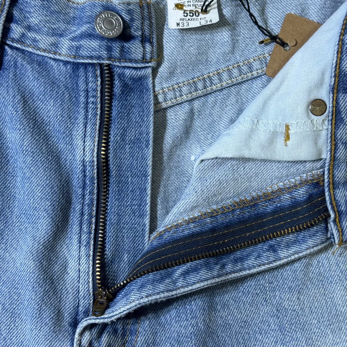 90s 빈티지 canada 리바이스 550 하프팬츠(kold_7874)  상품이미지5