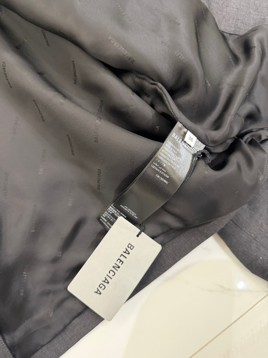 [38]발렌시아가 오버숄더 블루종 상품이미지6