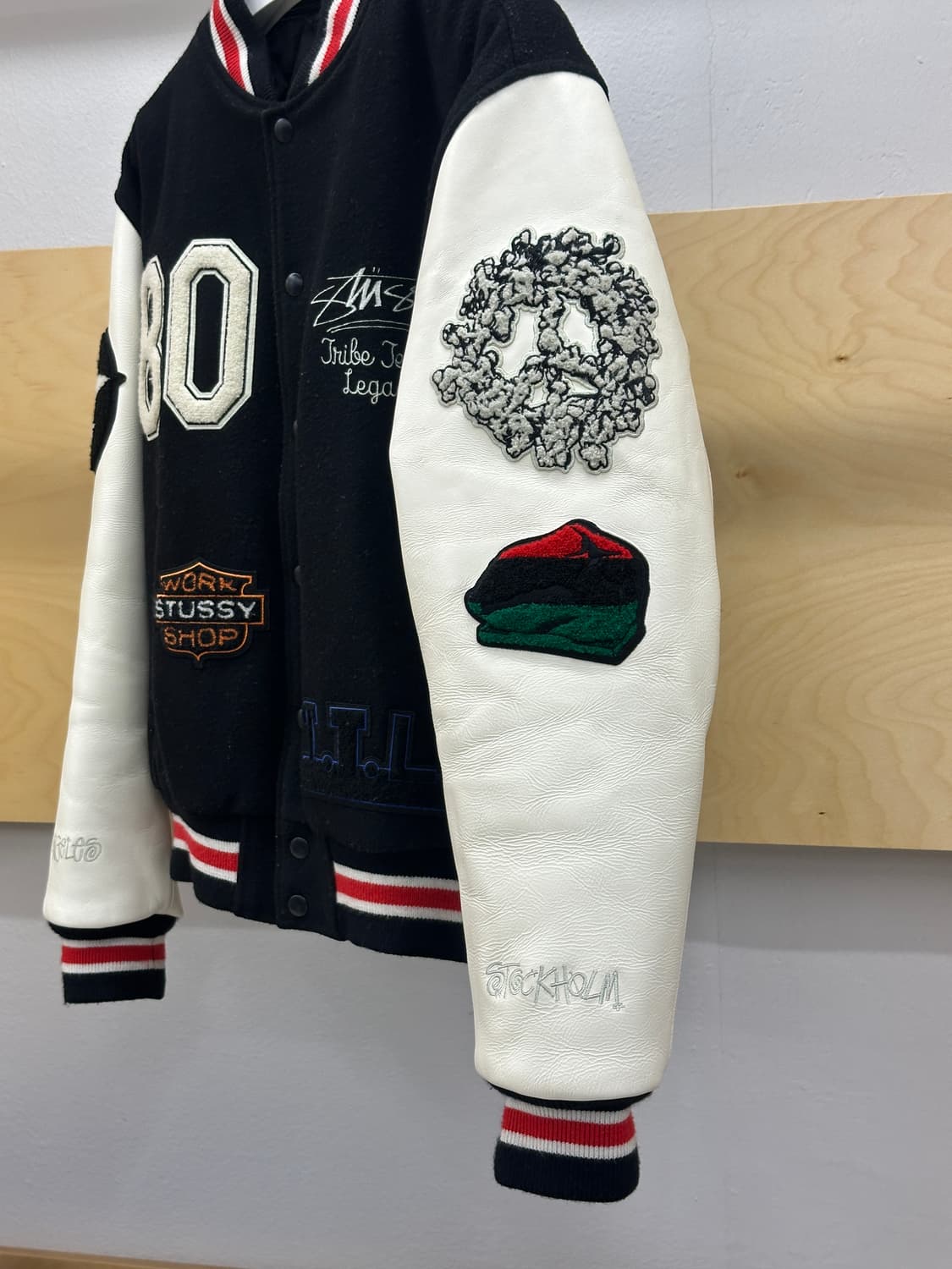 [M] 스투시 아워레가시 데님티어스 바시티 상품이미지3