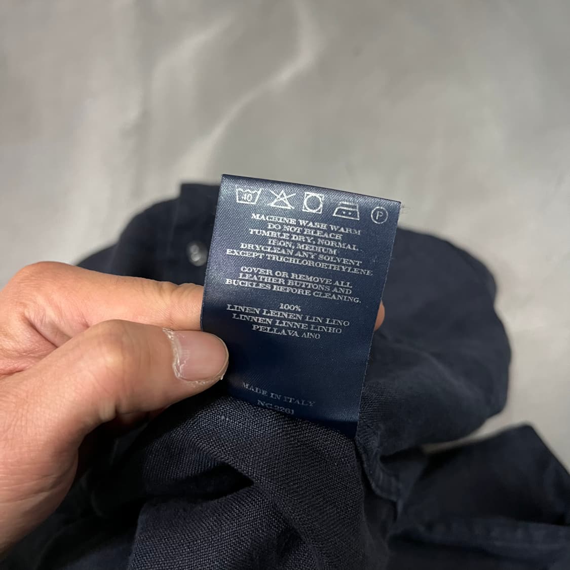  버버리 린넨 셔츠 +명품감정서 y16323 상품이미지8