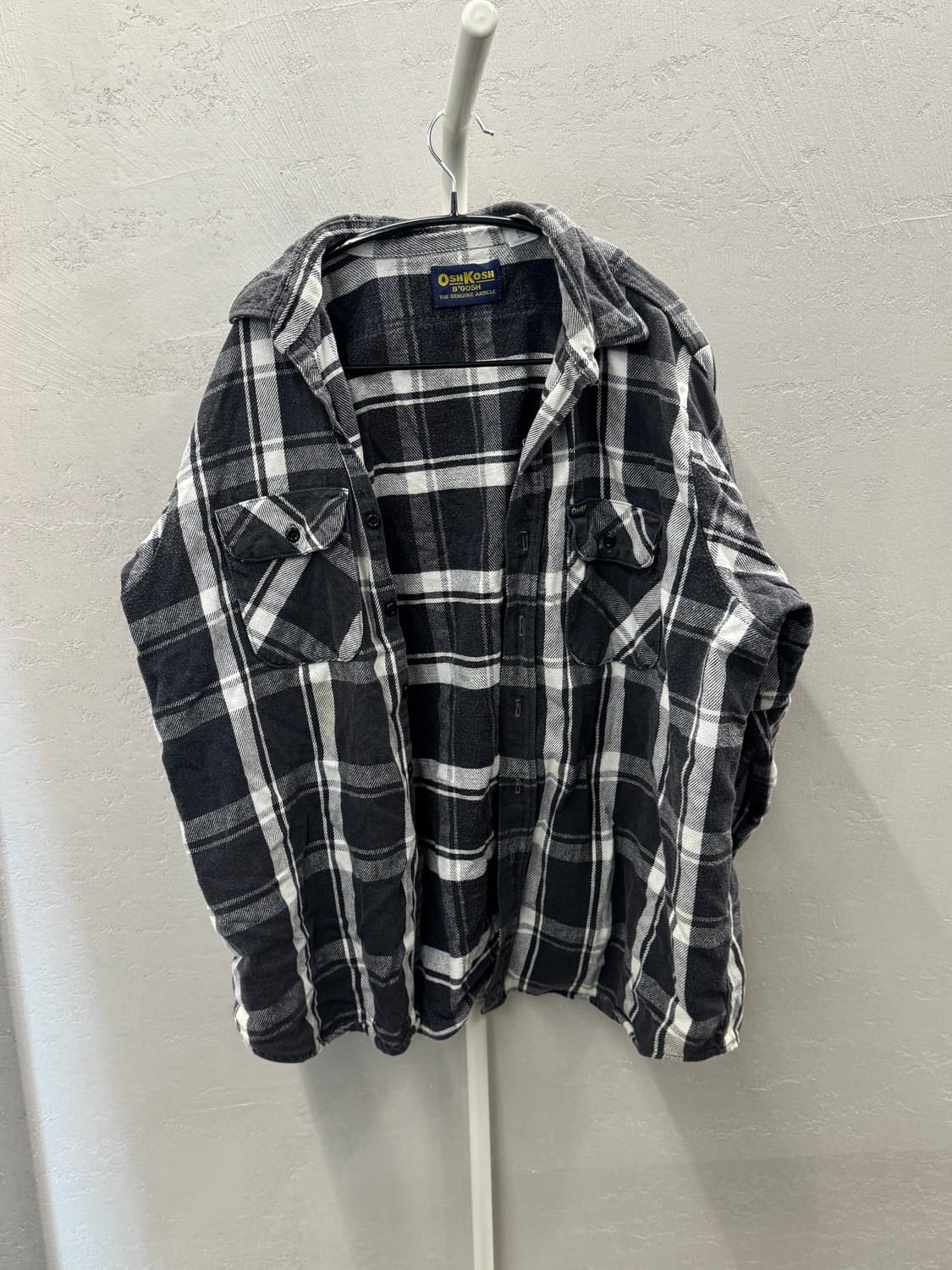 OSHKOSH 빈티지 체크 셔츠(made in USA) 상품이미지2