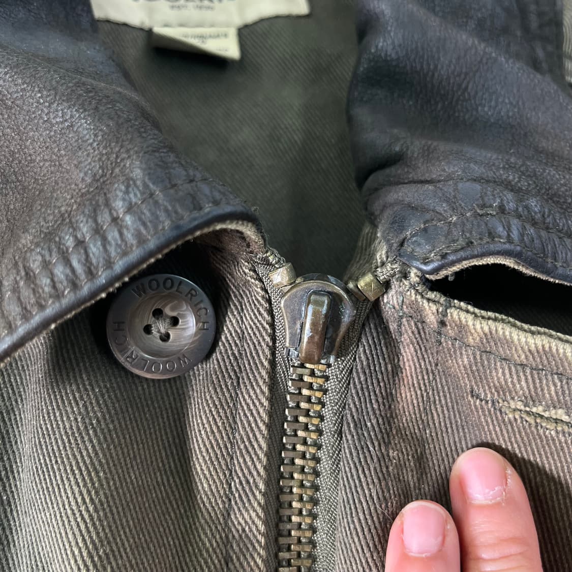 105 울리치 80s 덩가리 레더 워크자켓 상품이미지7