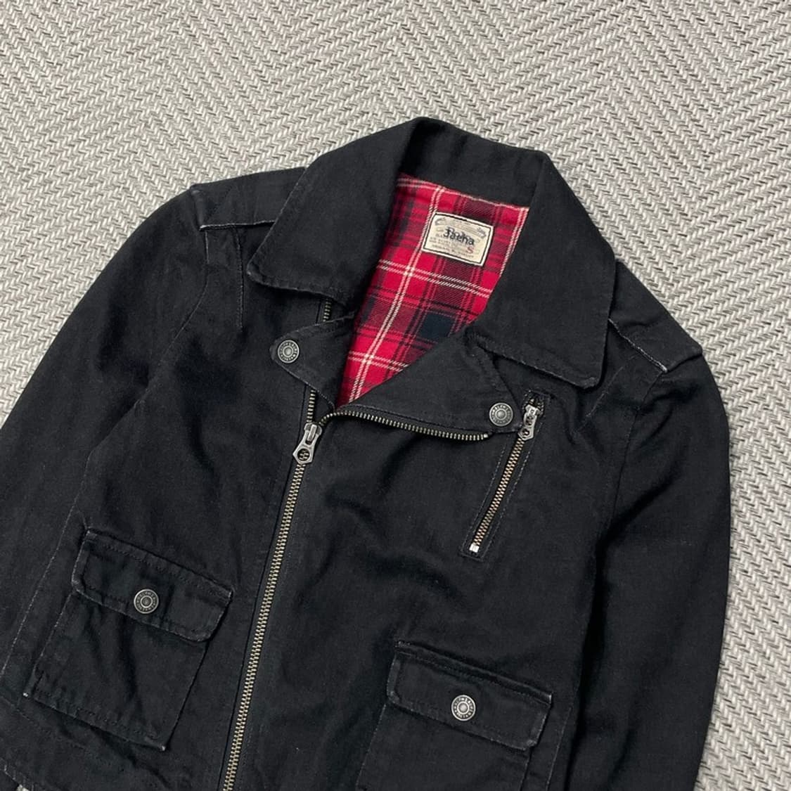 폴로 랄프로렌 코튼 크롭 라이더 자켓 v0097 상품이미지3