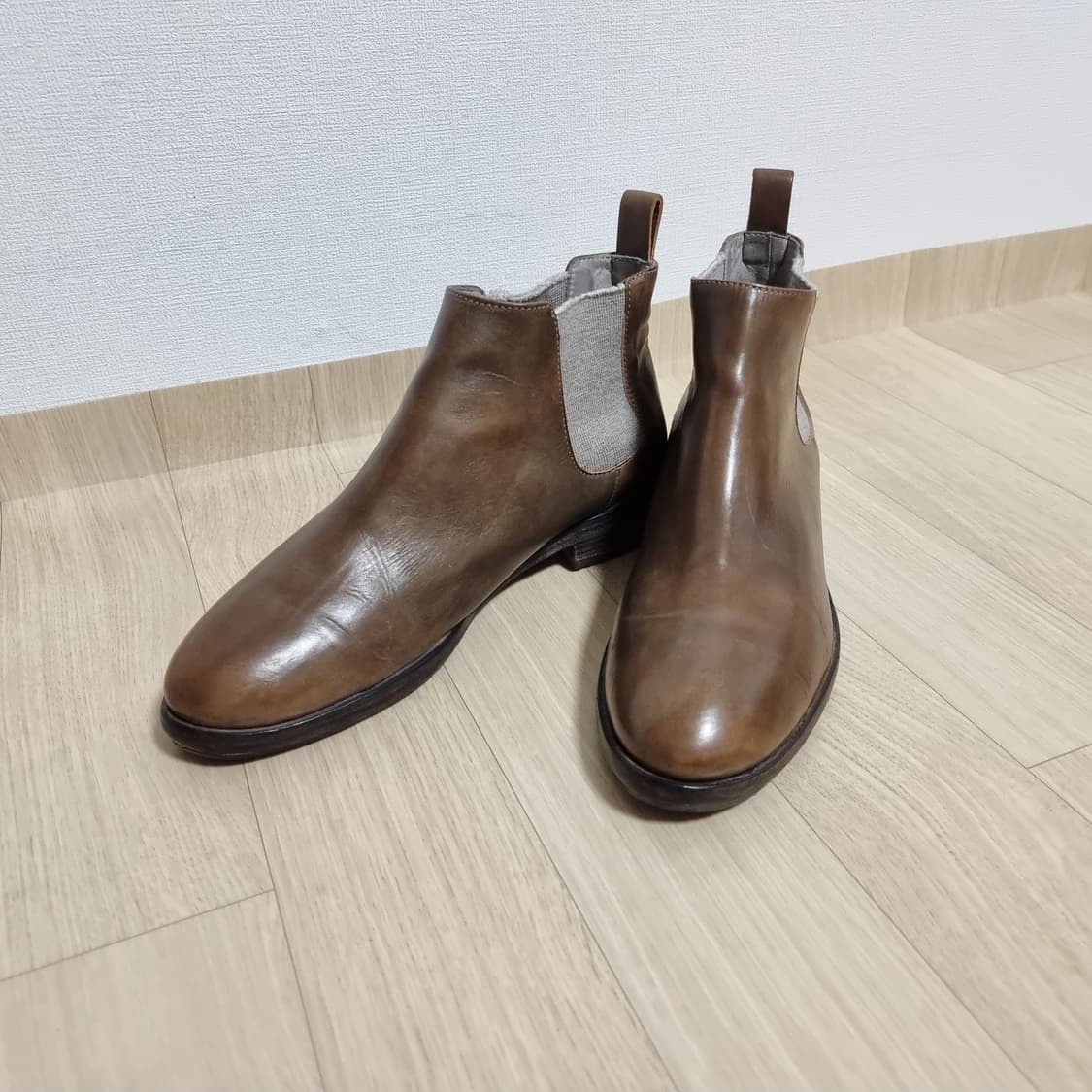 브루넬로 쿠치넬리 첼시부츠 앵클부츠 레더부츠 240/37 (3회착) 상품이미지2