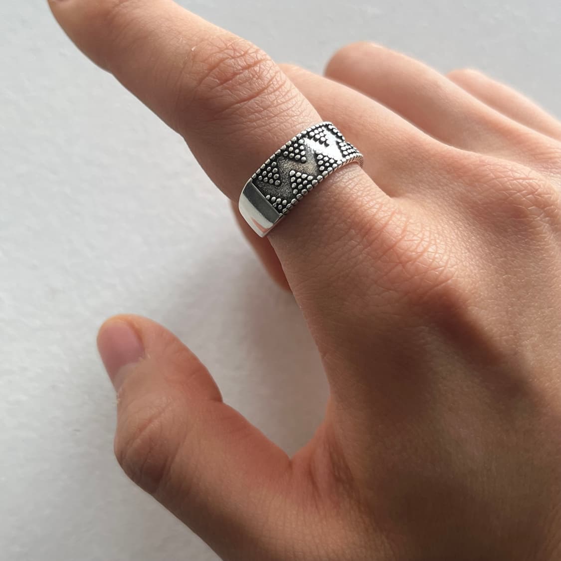 보헤미안 청키 반지 상품이미지1