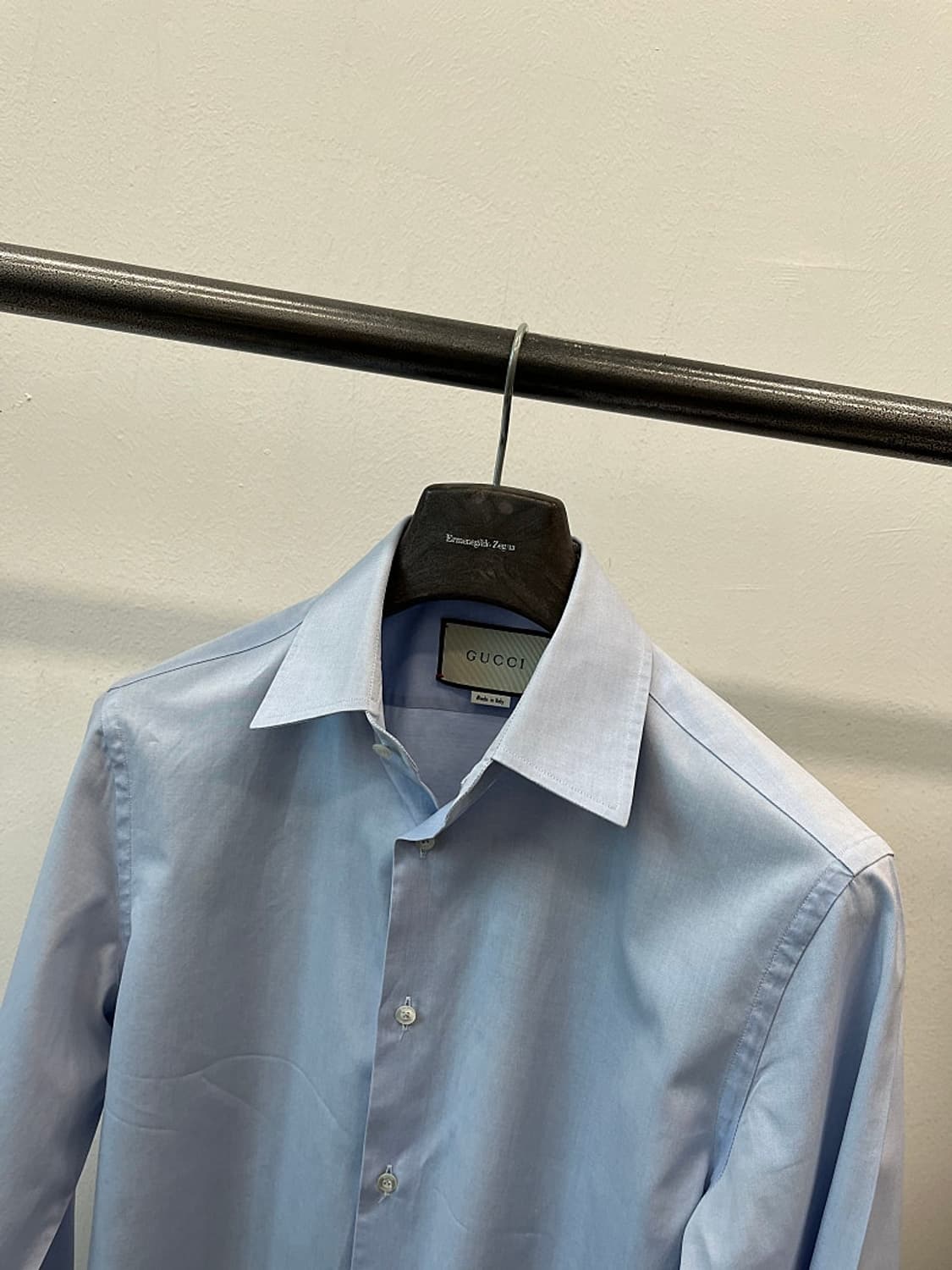 95-100) 구찌 소매자수 셔츠 상품이미지2