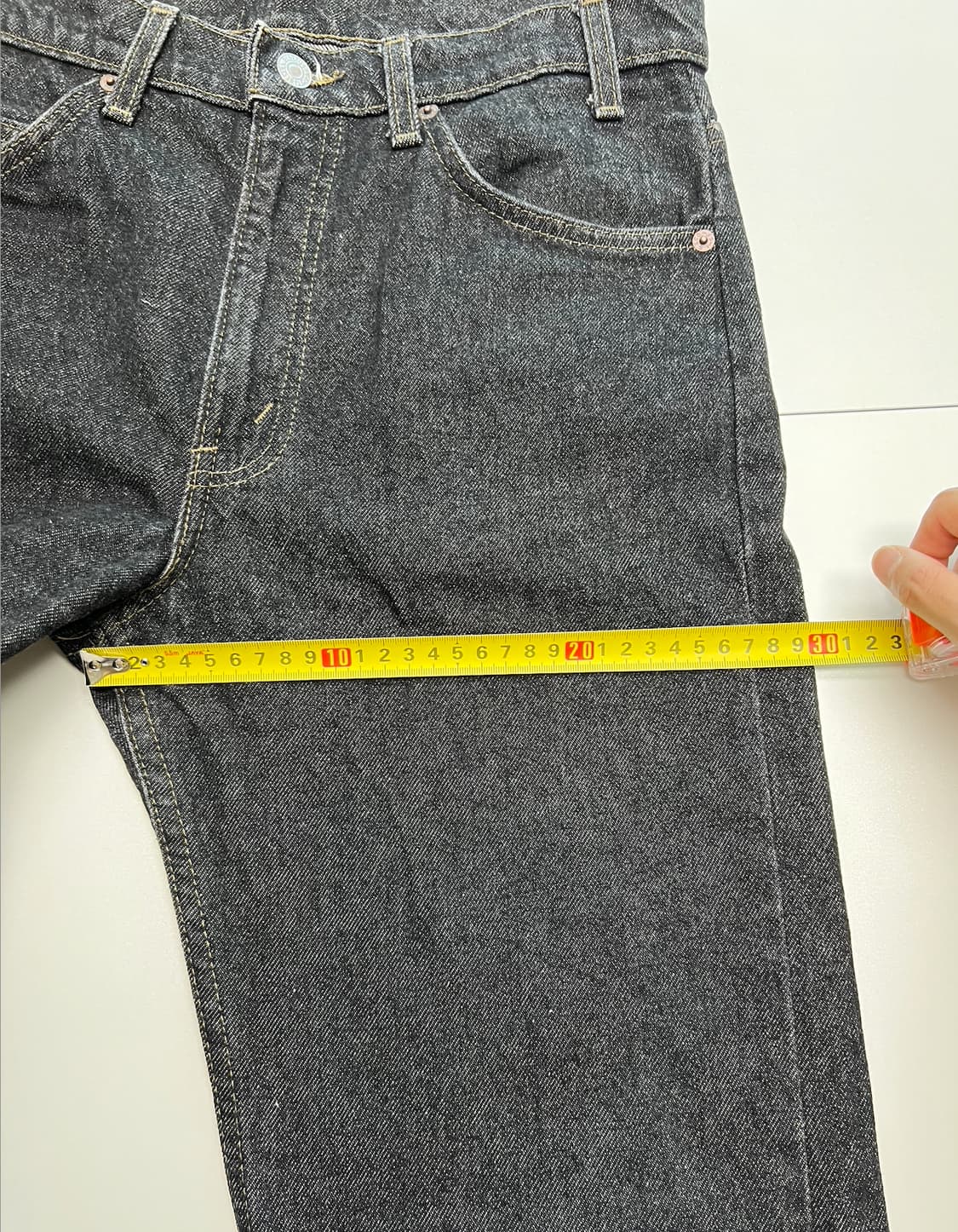 [Made In Usa] 90s리바이스 505 오렌지탭 흑청 32/34 상품이미지10
