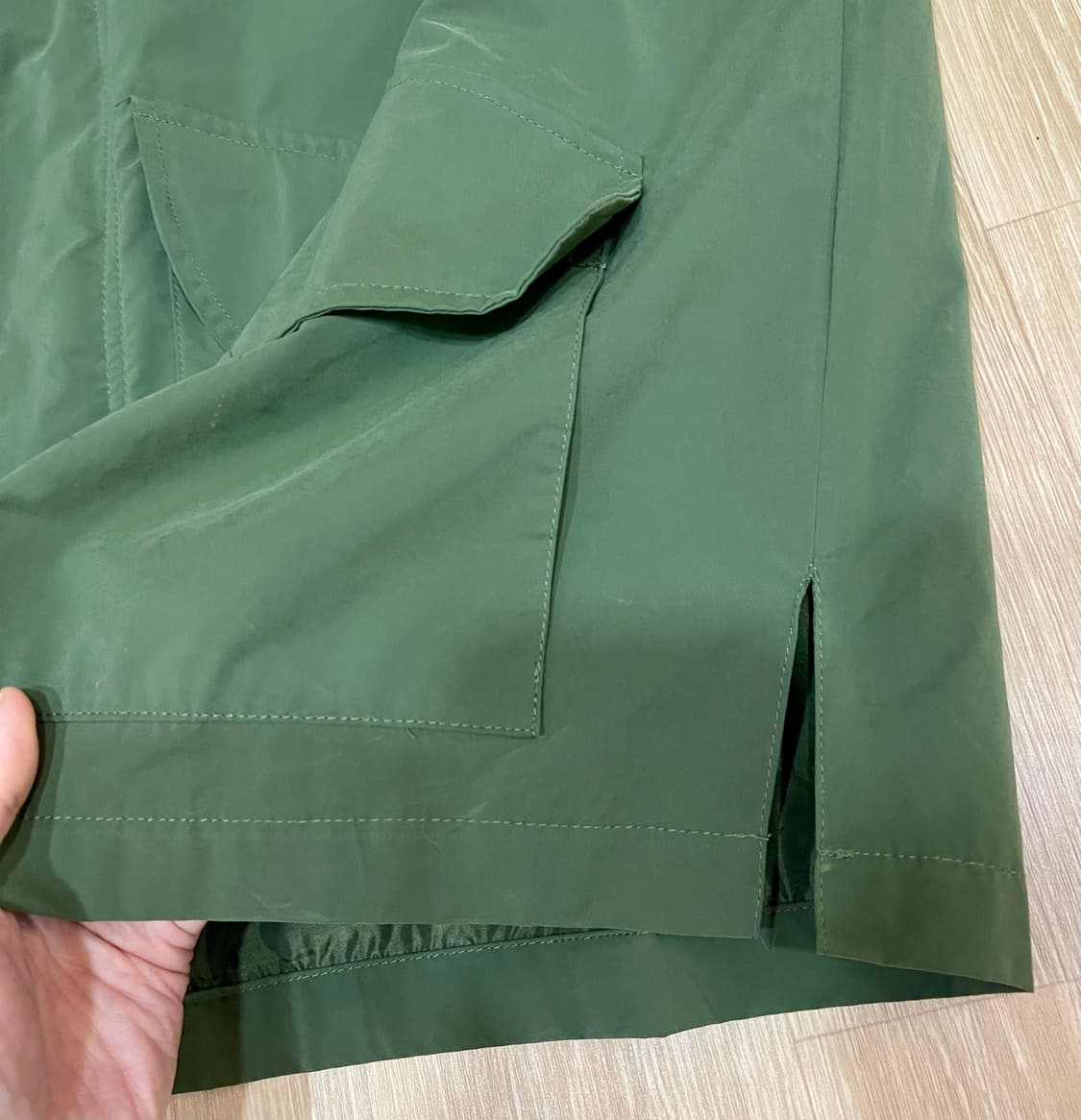 웬즈데이오아시스 M-65 나일론 숏 야상 자켓 카키 /M 상품이미지9