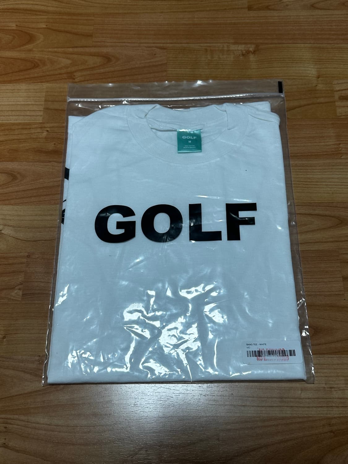 골프왕 뱅 티 (Golf Wang Bang Tee) 화이트 미디엄 상품이미지2