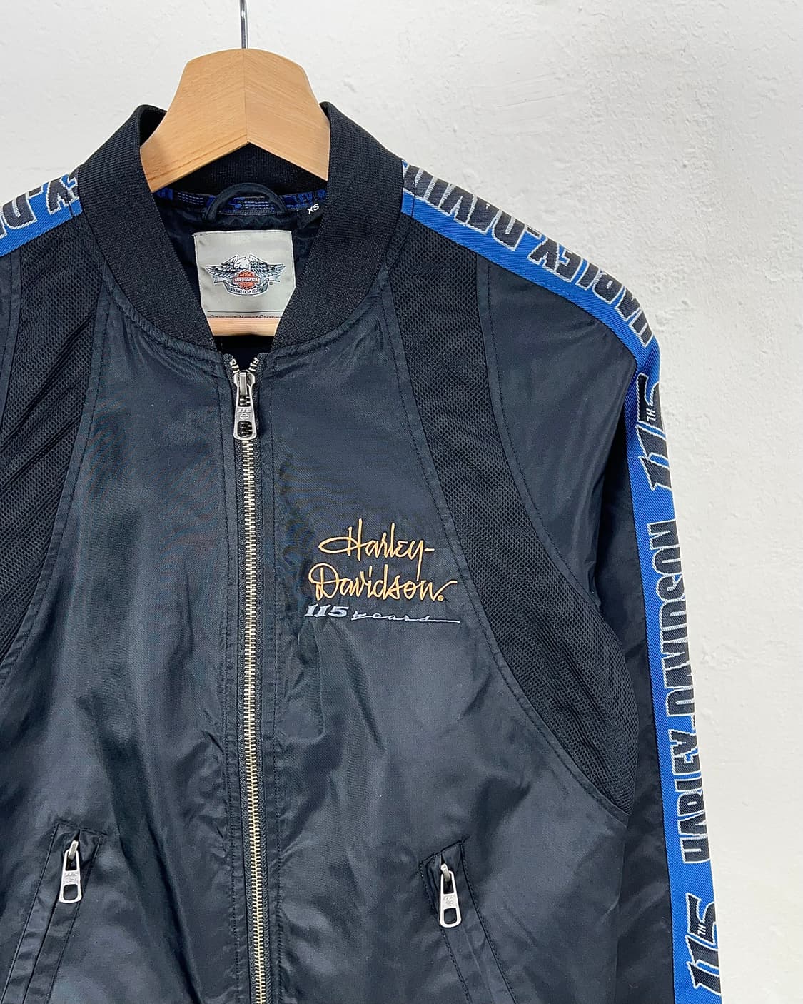 할리데이비슨 115th 유니버셜 나일론 봄버 레이싱 자켓 상품이미지3