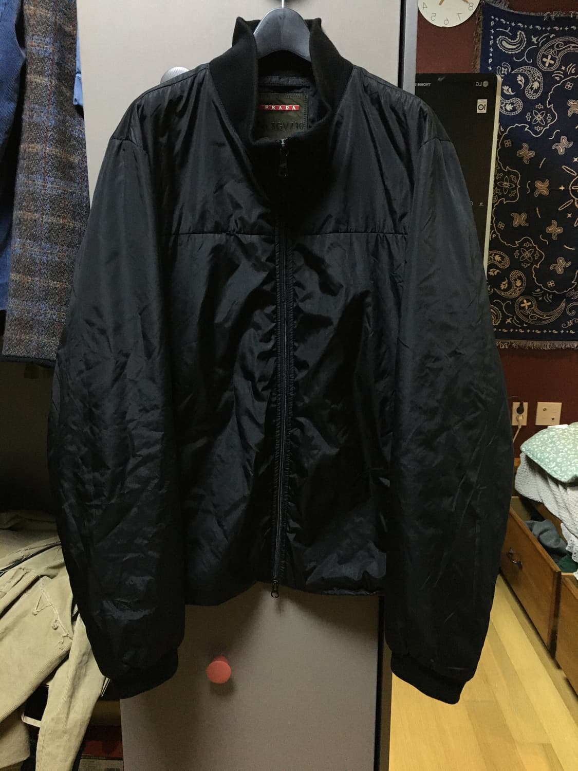 프라다 스포츠 하이넥 봄버 자켓 상품이미지4