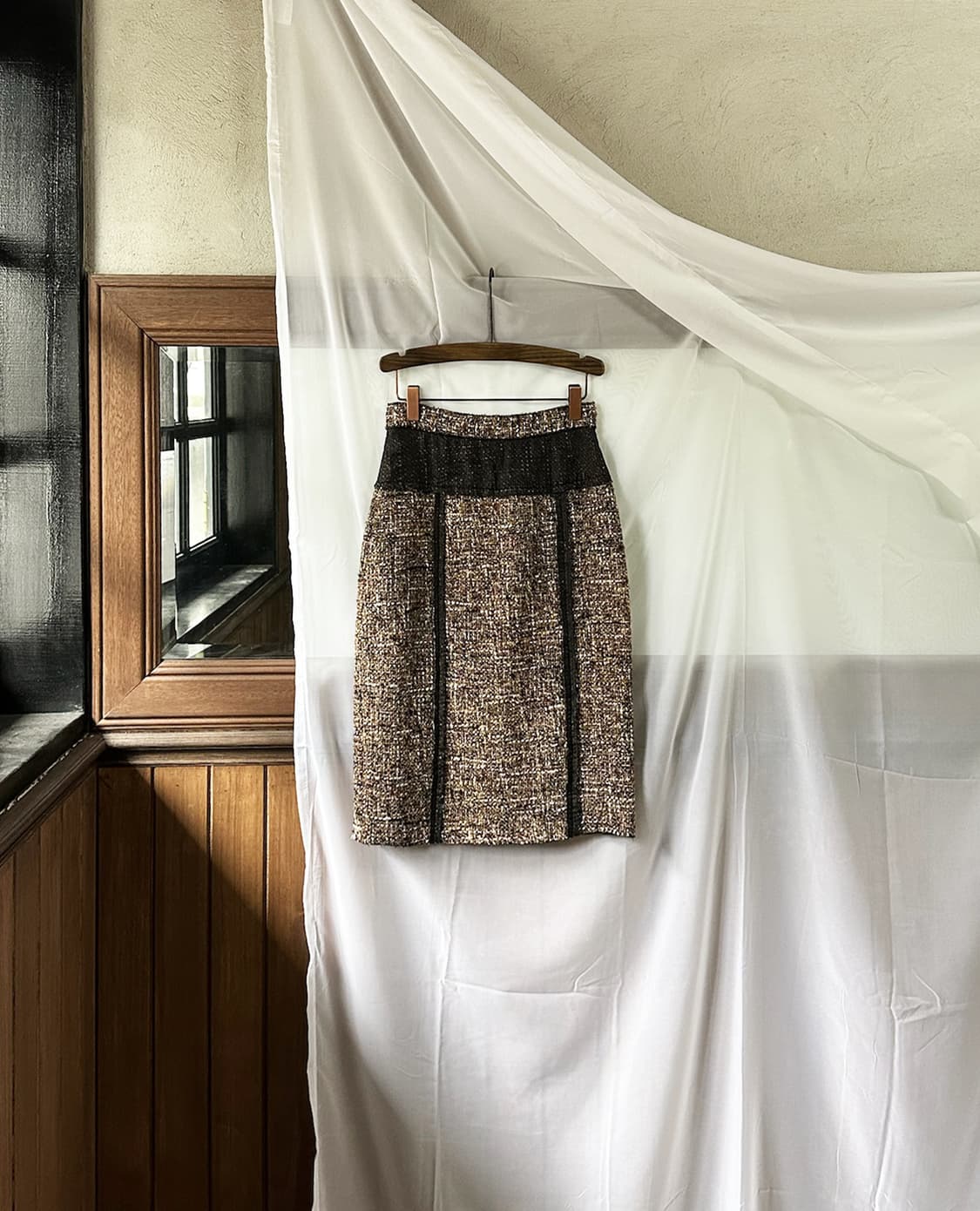 D&G mixed tweed skirt 상품이미지4