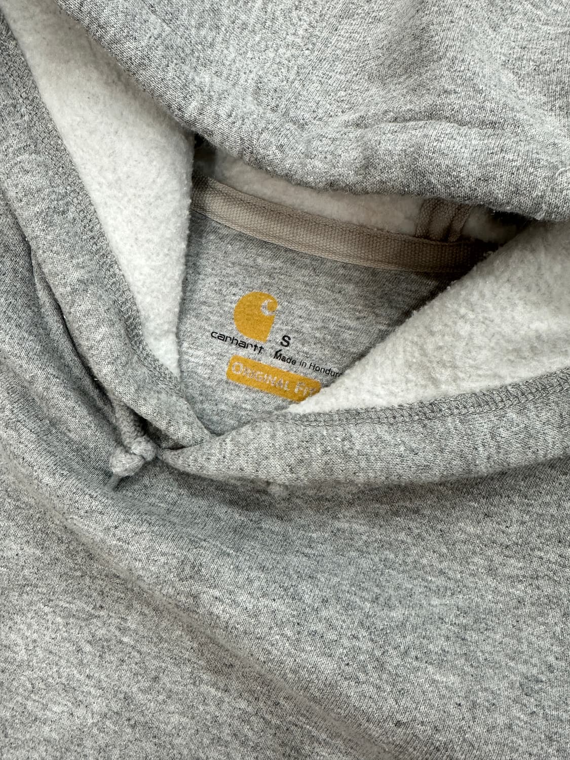 칼하트 후드티 그레이S 상품이미지3