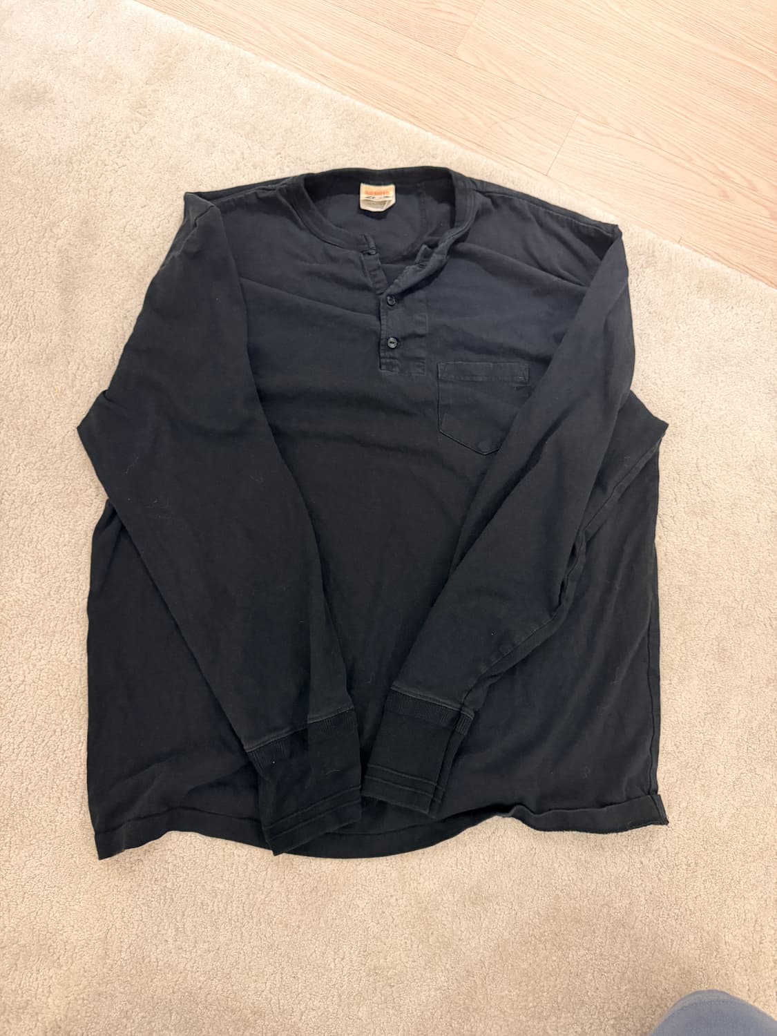 글래드 핸드 GH-26 STANDARD HENRY POCKET L/S T 상품이미지1