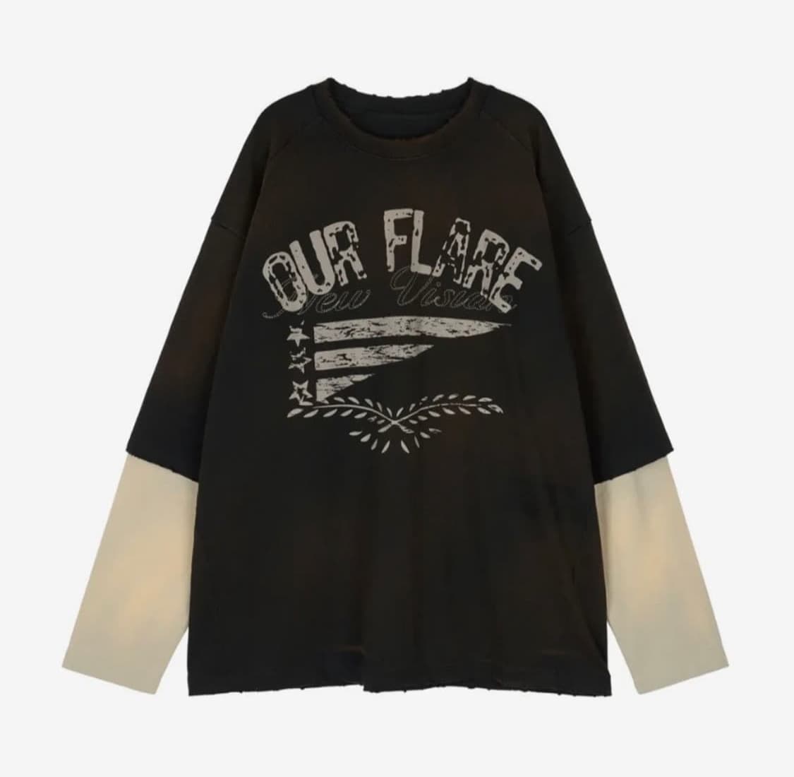 ETCE 플레이어 레이어드 롱슬리브 s사이즈 상품이미지1