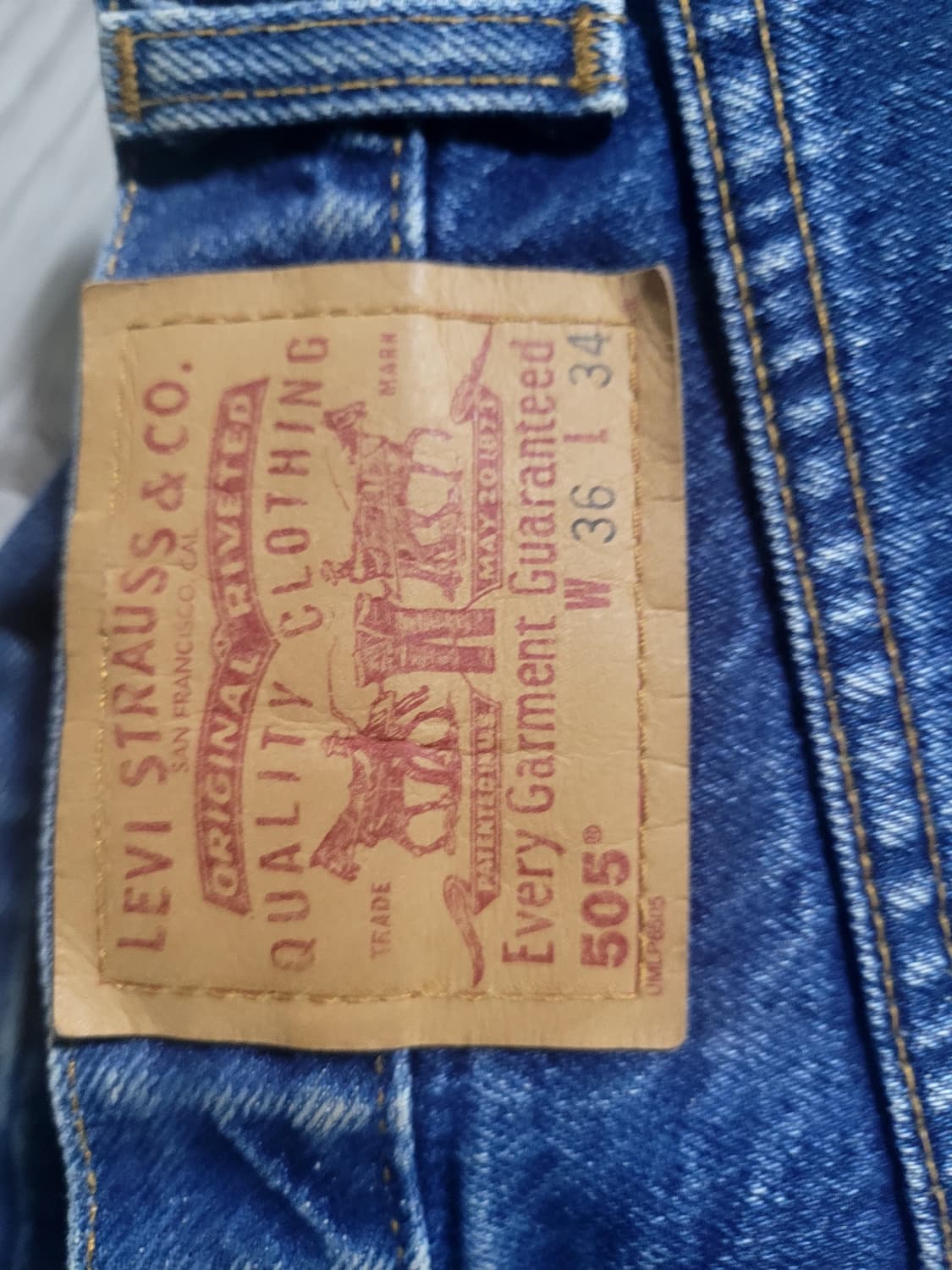 리바이스 505 청바지  상품이미지7