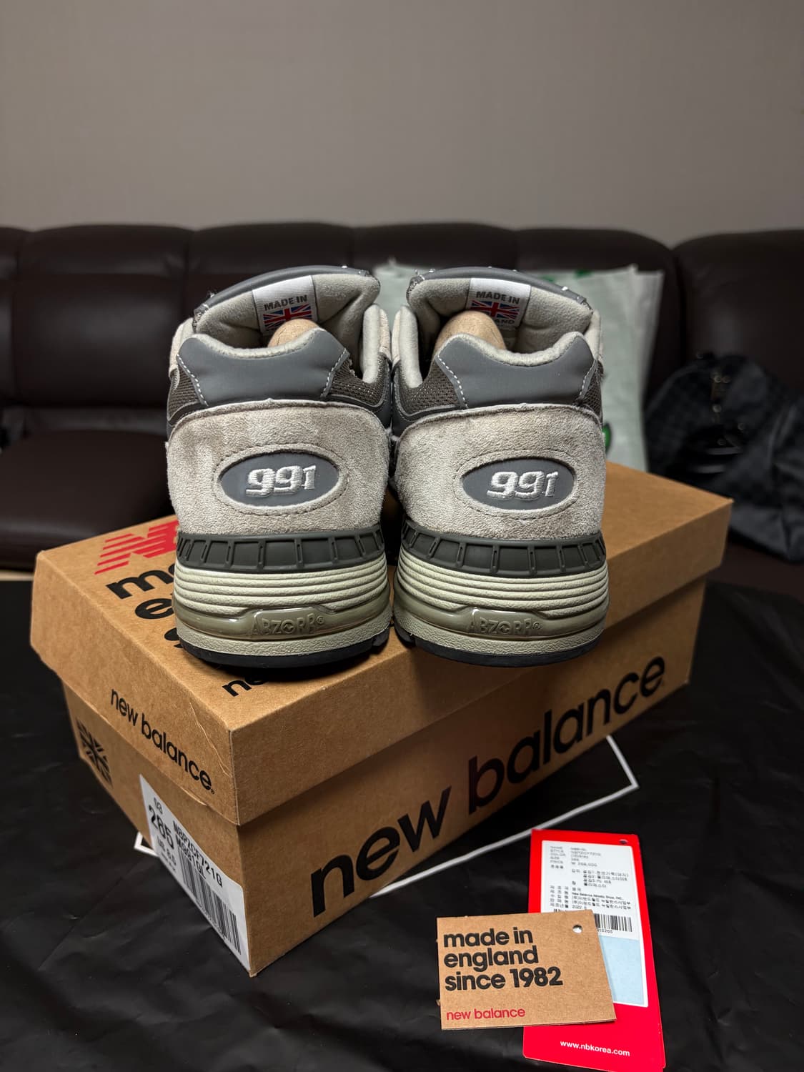 뉴발란스 991 Made in UK 그레이(265) 상품이미지5