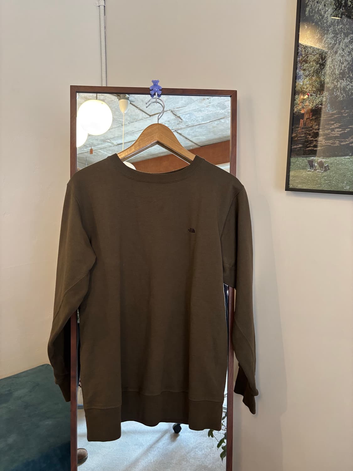 노스페이스퍼플라벨 맨투맨 티셔츠 상품이미지2