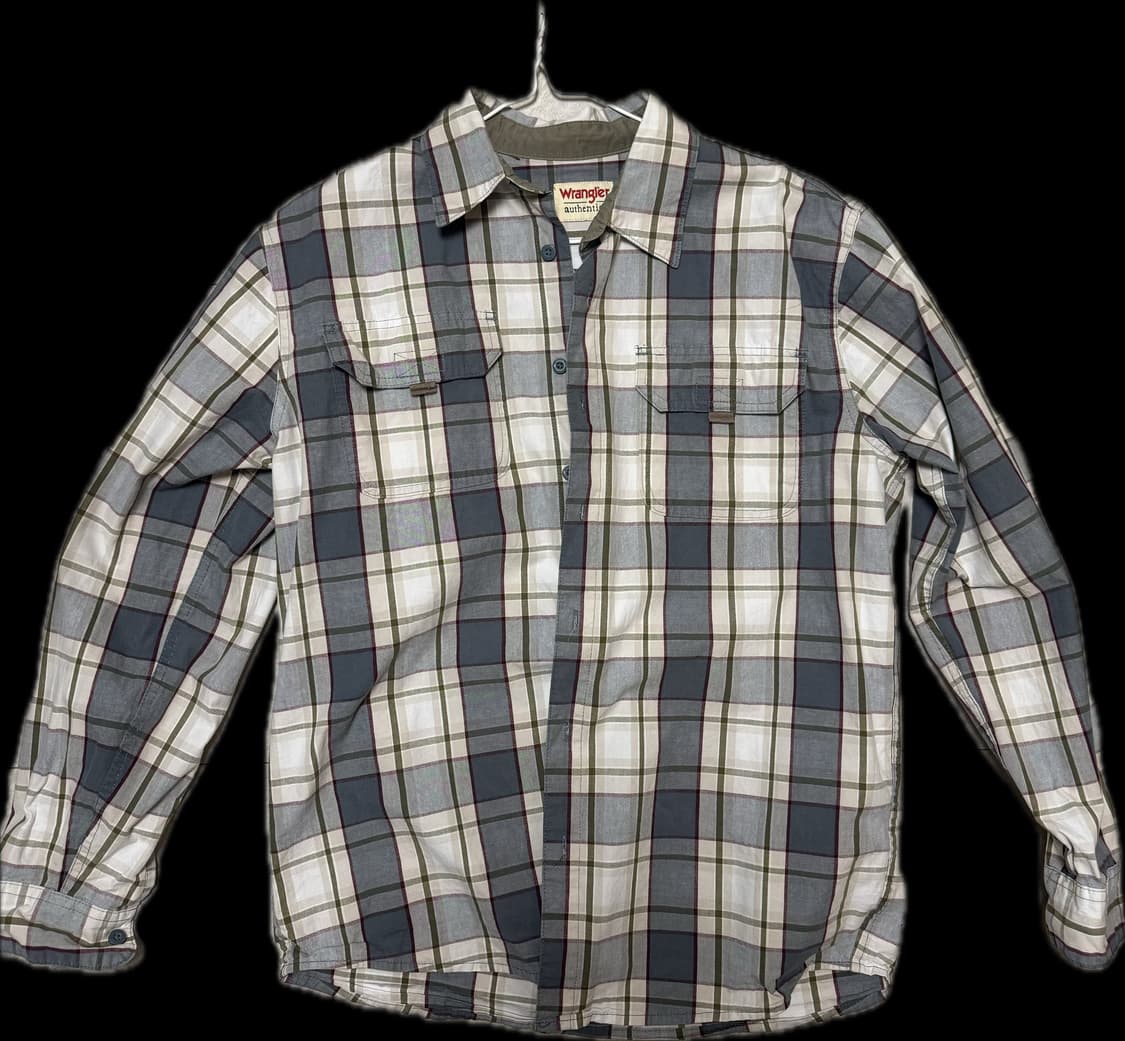 Wrangler 체크 셔츠 상품이미지1