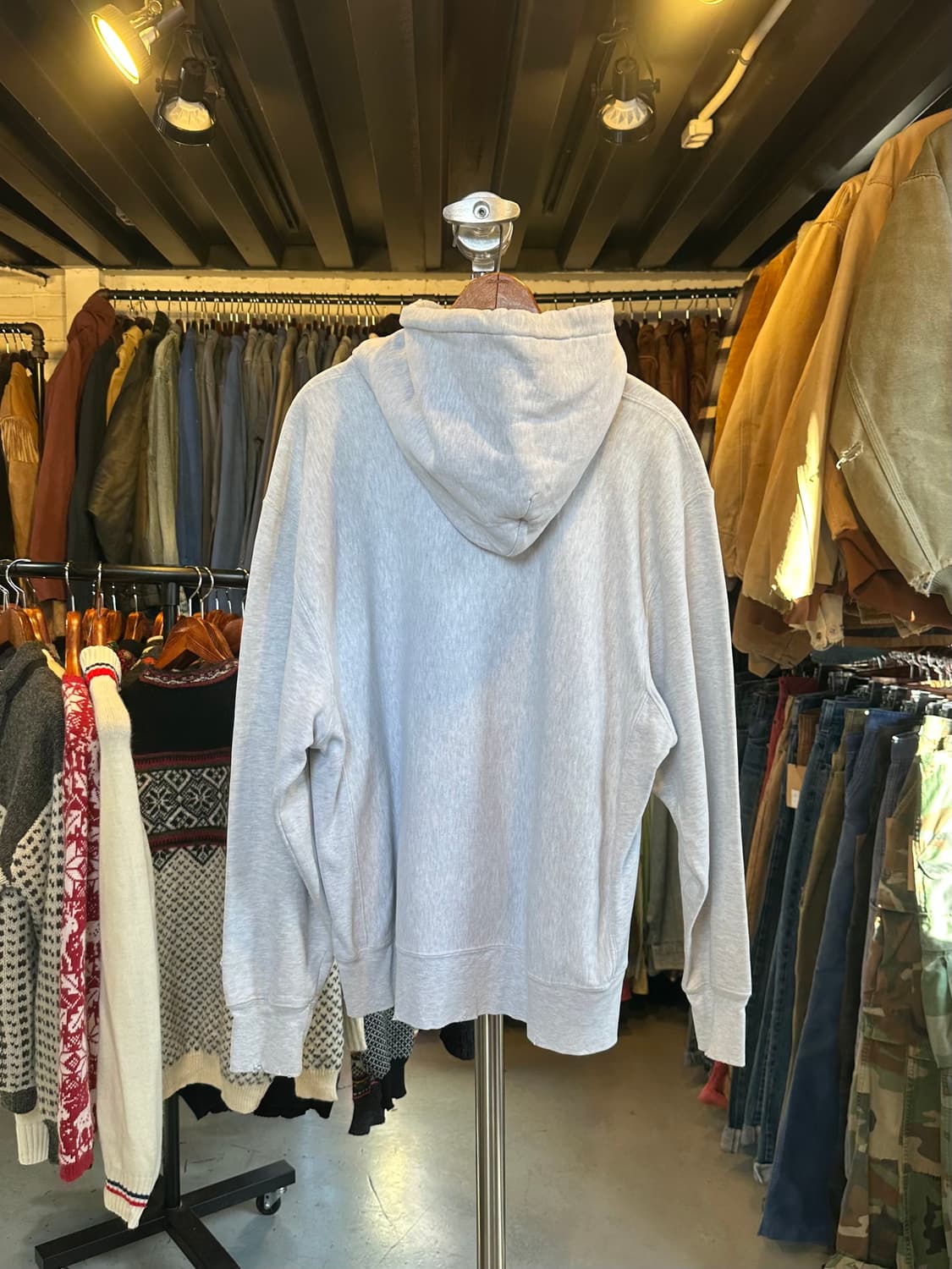 챔피온 리버스위브 데미지 스웻 후드 상품이미지2