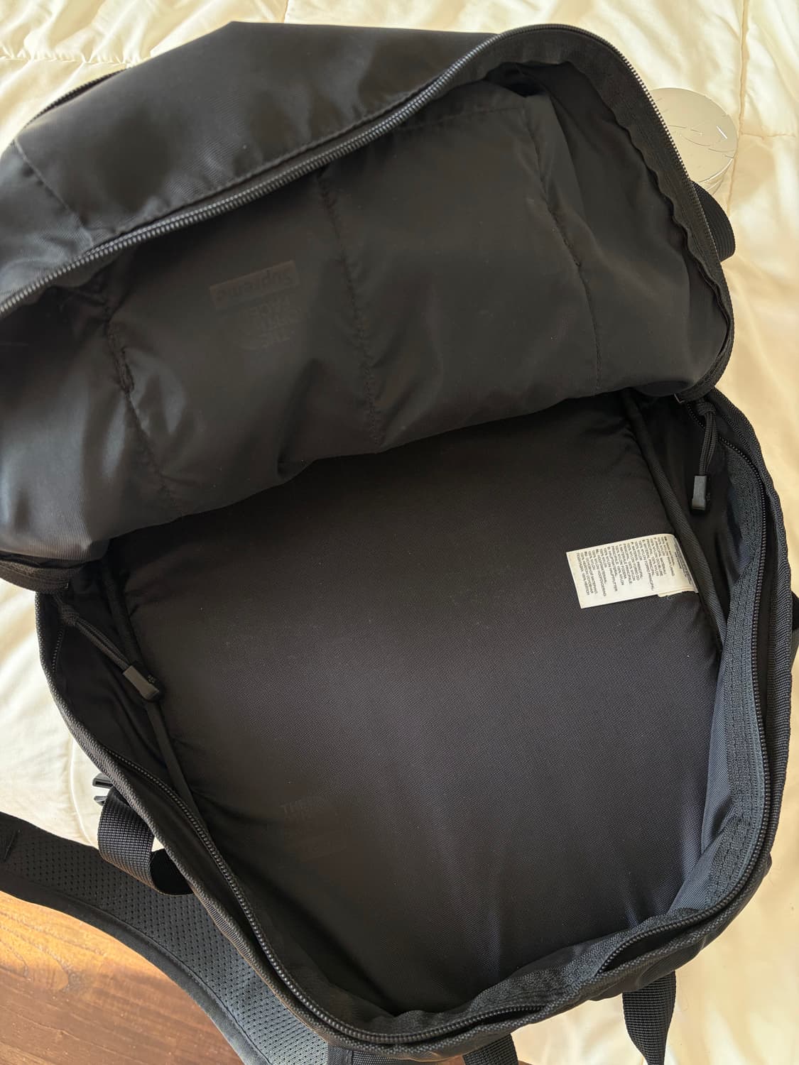 슈프림 x 노스페이스 S로고 익스페디션 백팩 블랙 상품이미지4